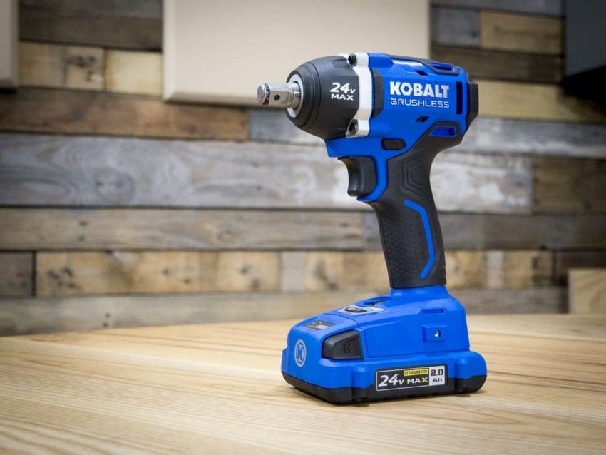 Kobalt 24V 1/2" Impact Wrench: KCW 5024B-03