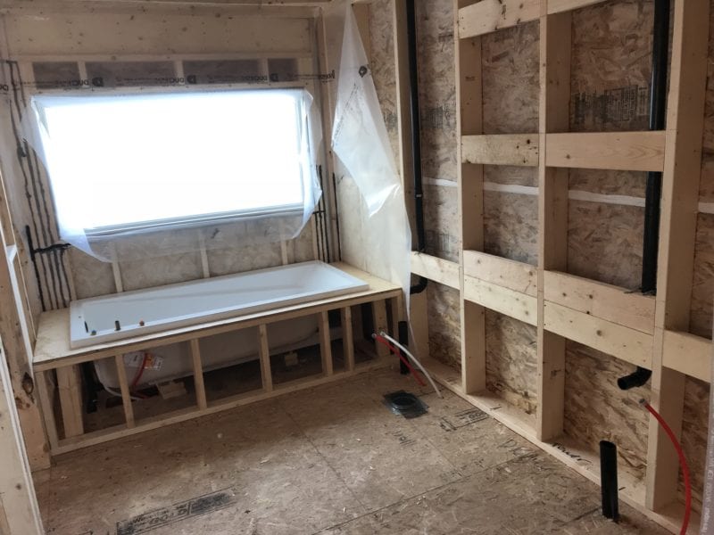 how to do a plumbing rough-in