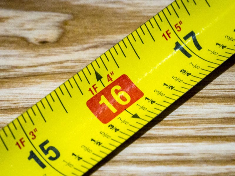 Tape Measure Markings