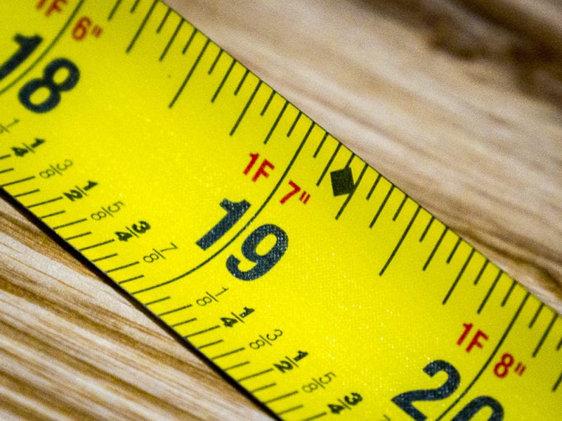 Tape Measure Markings