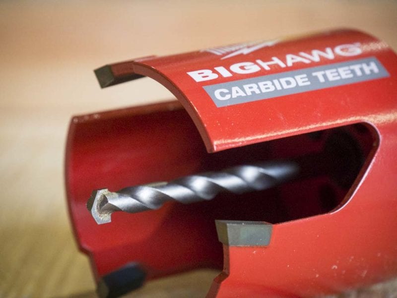 Milwaukee Big Hawg Carbide Hole Saw