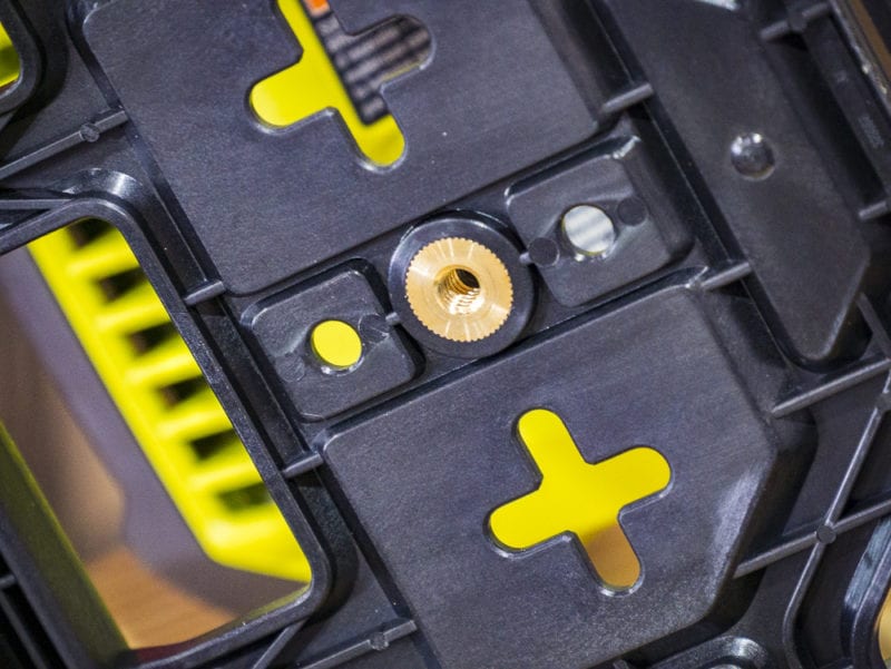 threaded tripod mount