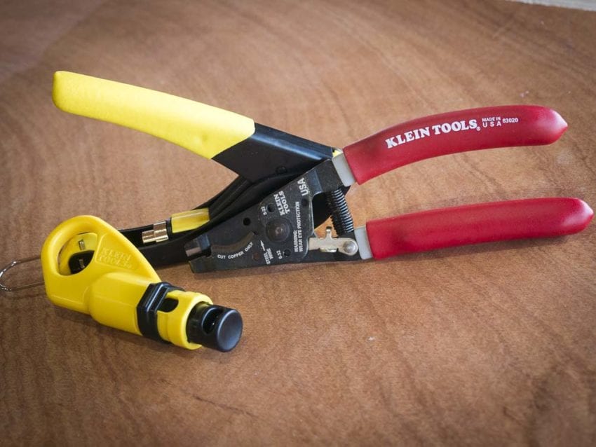 Klein Coax Cable Installation Kit