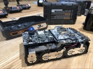 Ridgid Octane battery inside