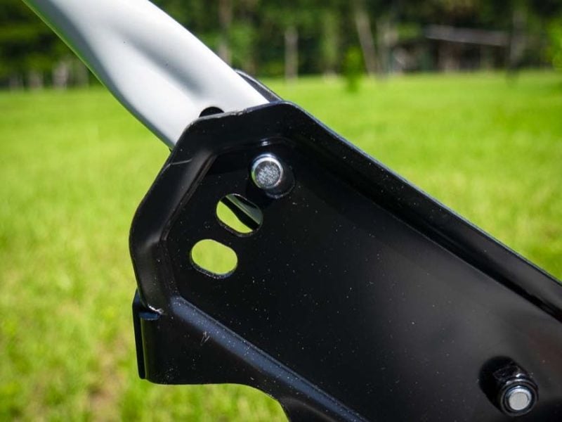 lawnmower handle height adjustment