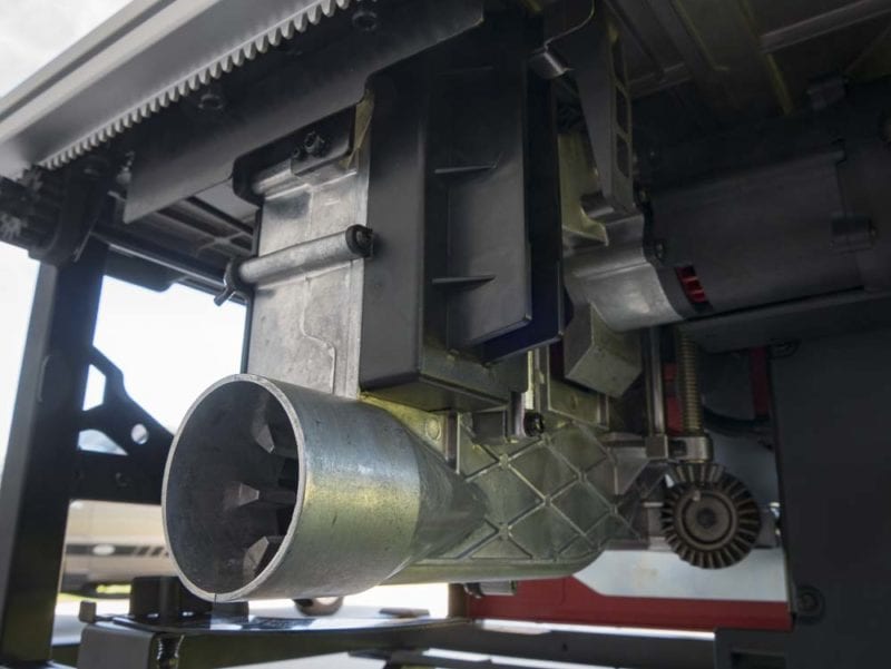 Cordless Table Saw dust port