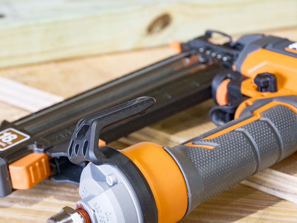 Ridgid 18-Gauge Finish Nailer with Clean Drive R213BNF