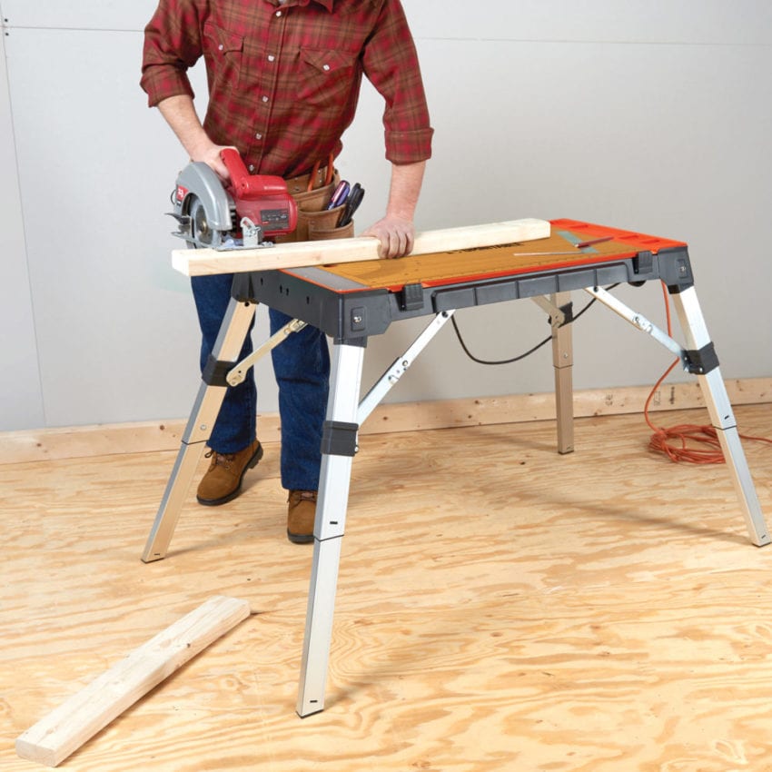 Disston Omnitable Portable Workbench: 500-Lb Load, A Million Uses