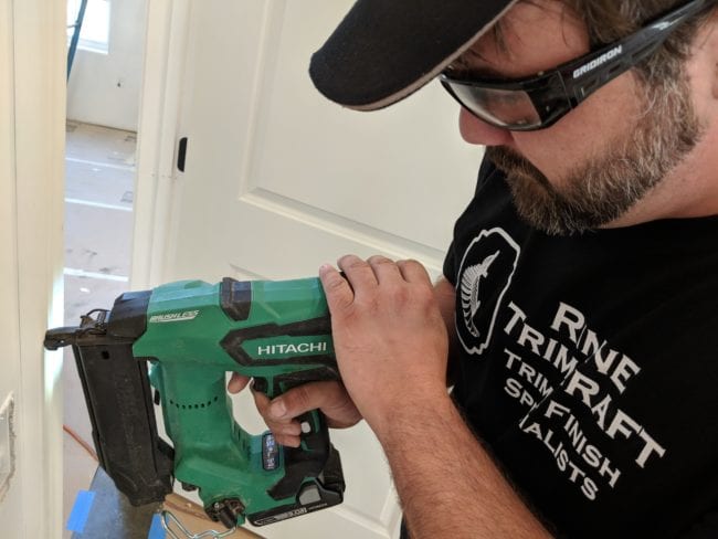 Hitachi Cordless Brad Nailer