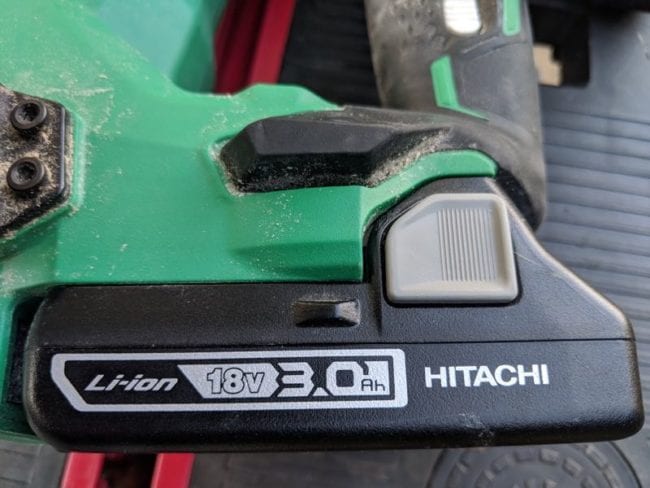 Hitachi Cordless Brad Nailer