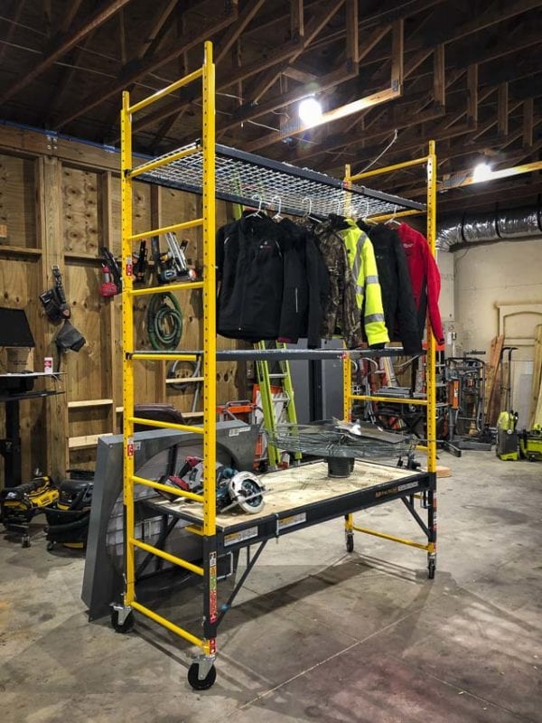 Metaltech Scaffold workbench scaffolding