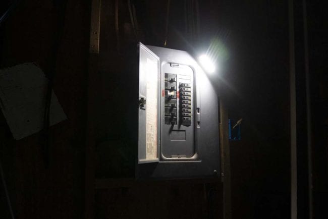 Milwaukee Rover Pivoting Flood Light 2114