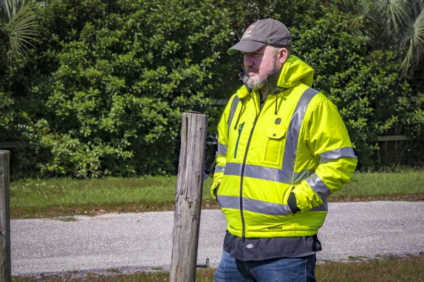 Makita Hi-Viz Heated Jacket