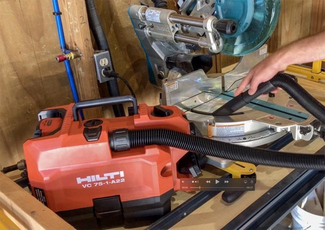 Hilti Cordless Vacuum VC 75-1-A22 Review