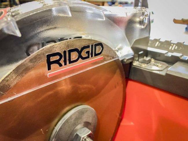 Ridgid 7-inch Tile Saw