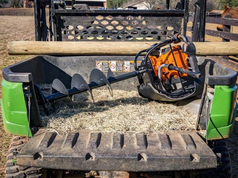 2-person auger pickup truck bed