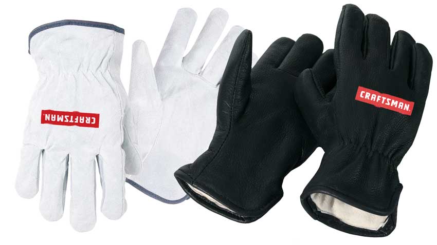 Craftsman White Work Gloves dirty