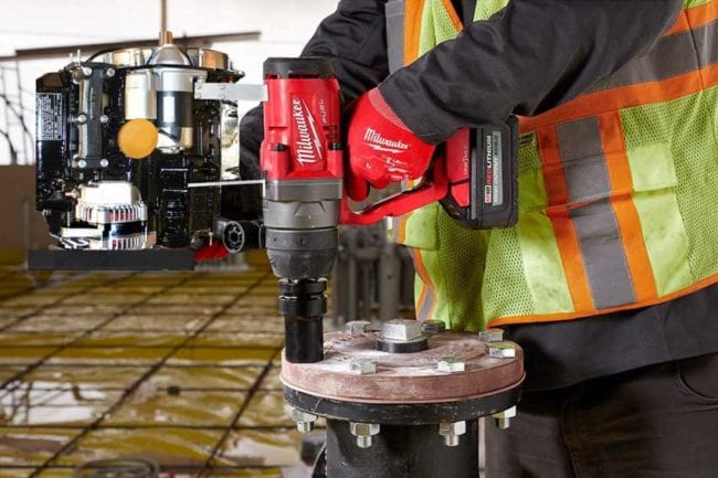 Milwaukee mini-diesel impact prototype