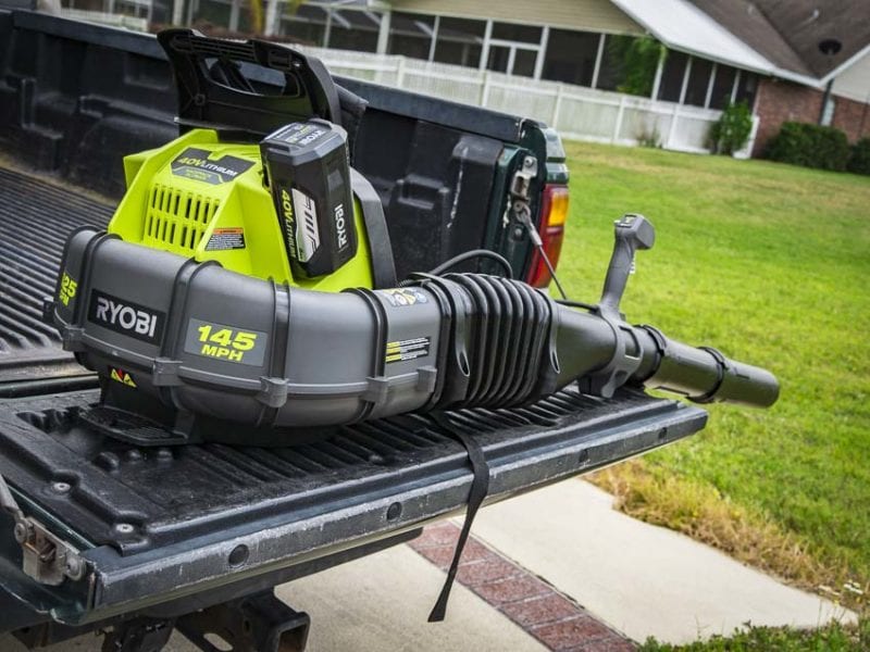 Ryobi 40V 625 CFM Backpack Blower RY40440 Profile