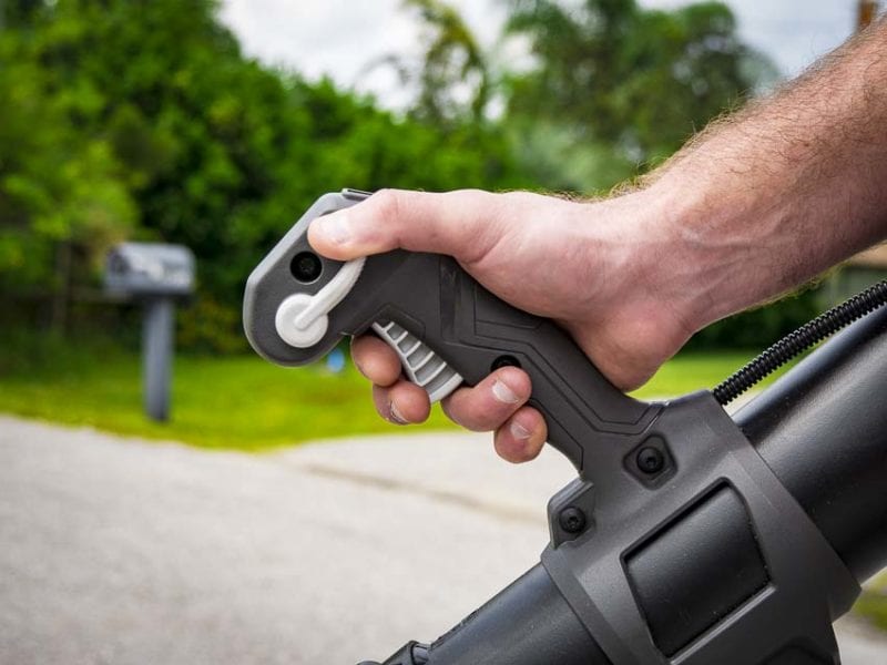 Ryobi 40V 625 CFM Backpack Blower RY40440 Throttle