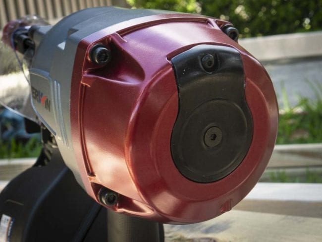 Everwin coil framing nailer back