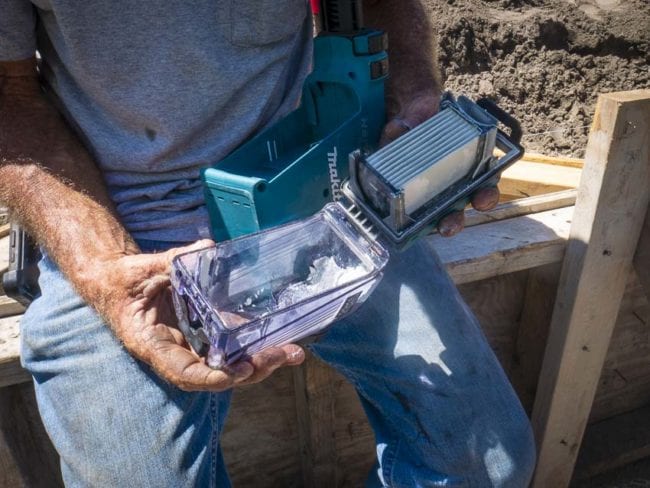 Makita HRH10PTW dust filter