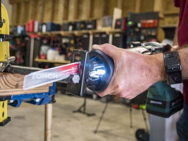 Masterforce cordless brushless reciprocating saw