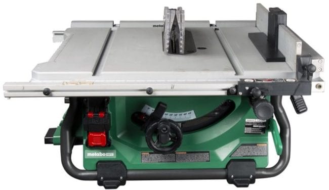 Metabo HPT MultiVolt table saw