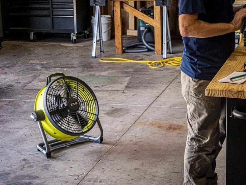 Ryobi Air Cannon Hybrid Fan