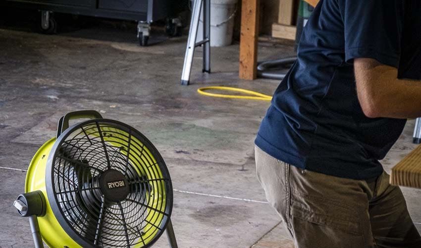 Ryobi Air Cannon Hybrid Fan