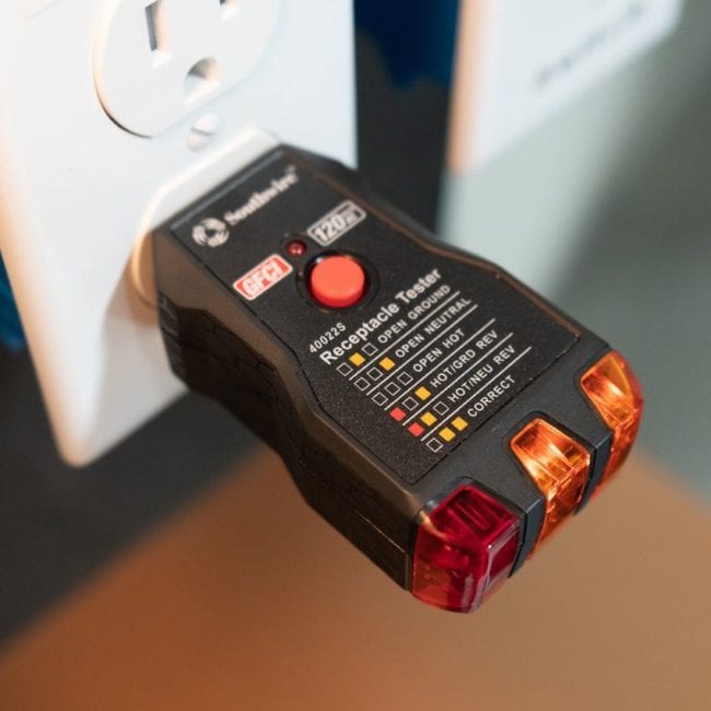 Southwire receptacle tester 40022S