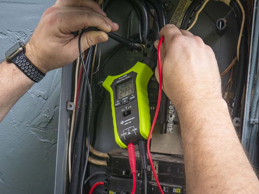 Greenlee Flex clamp meter measure current