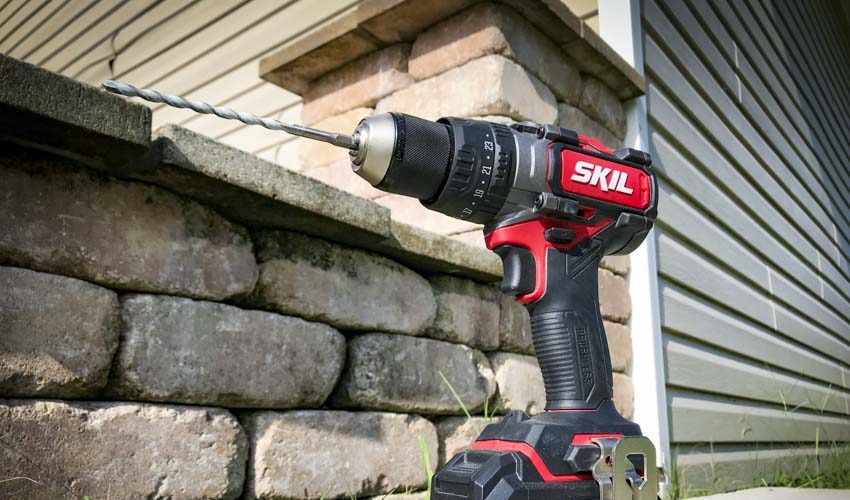 Hammer Drill vs Drill | Skil PWRCore20 Heavy-Duty Brushless Hammer Drill Profile