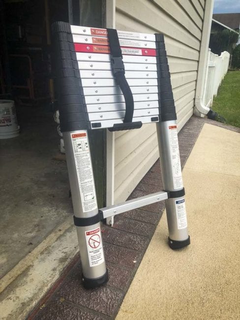 Lionladder telescopic ladder collapsed