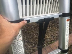 Lionladder telescopic ladder smart closure