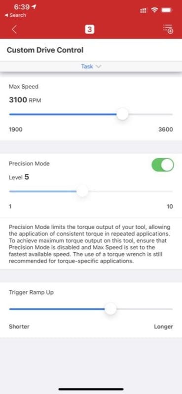 Milwaukee One-Key customizable tool controls