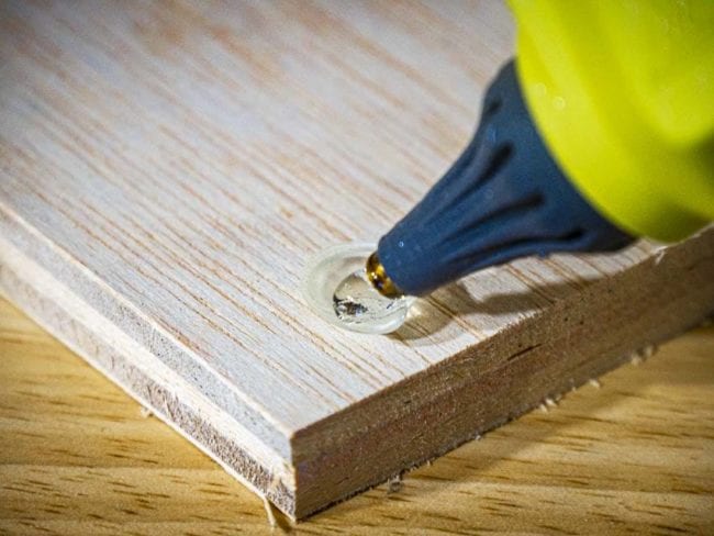 cordless hot glue gun Ryobi hot glue gun