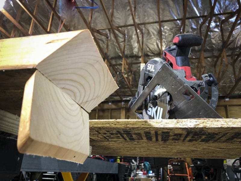 Skil 20V circular saw 50 degree bevel