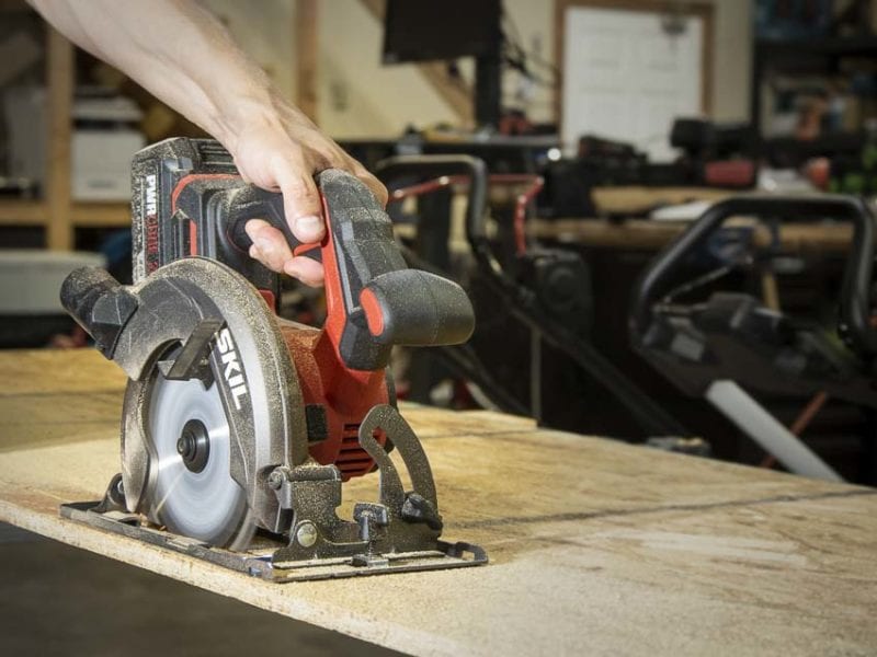 Skil 20V circular saw rip cut