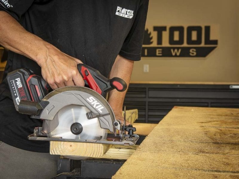 Skil circ saw cross cut