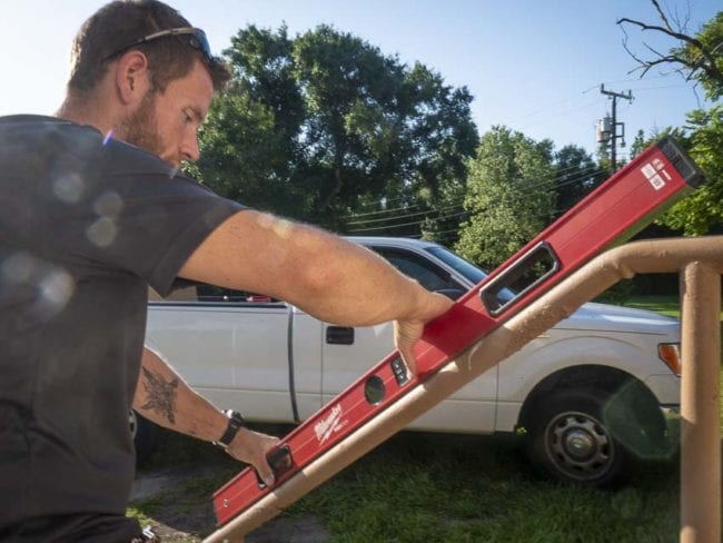 Milwaukee RedStick Digital Level angle