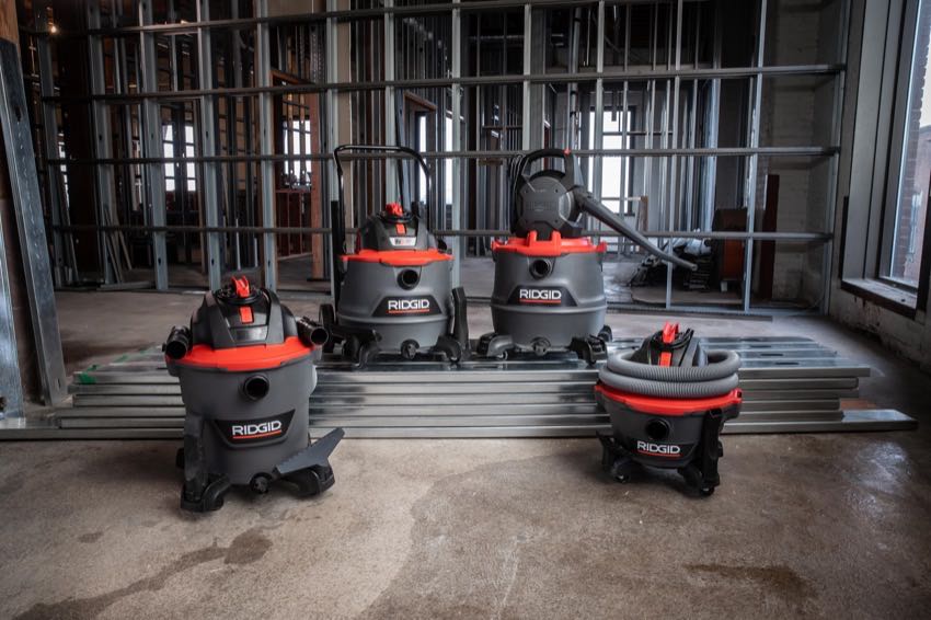 RIDGID NXT Wet-Dry Vacs