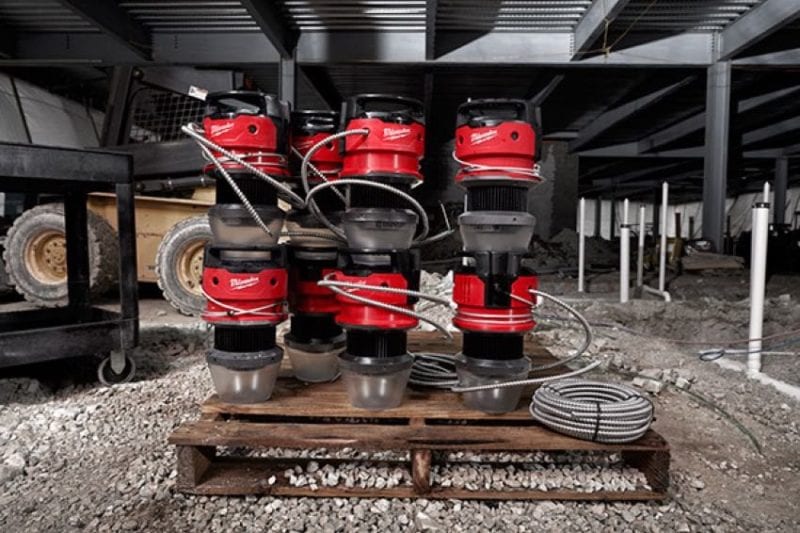 Electrical rough-in: Stacking Temp Lights