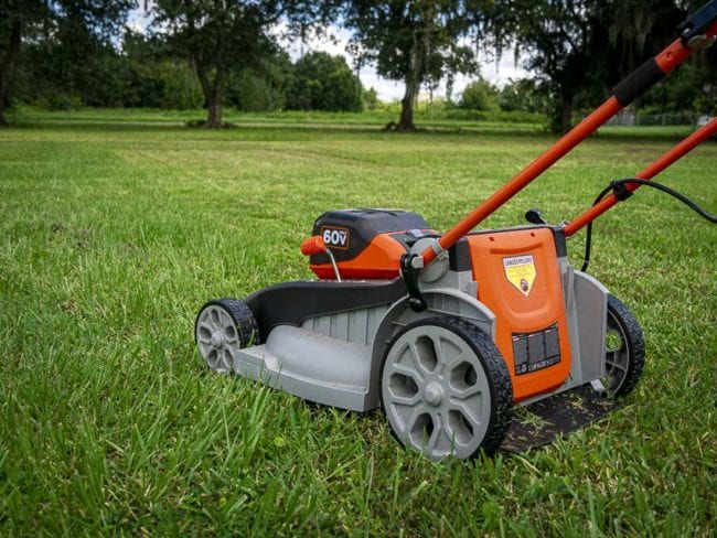 Black and Decker Battery Lawn Mower Wheels