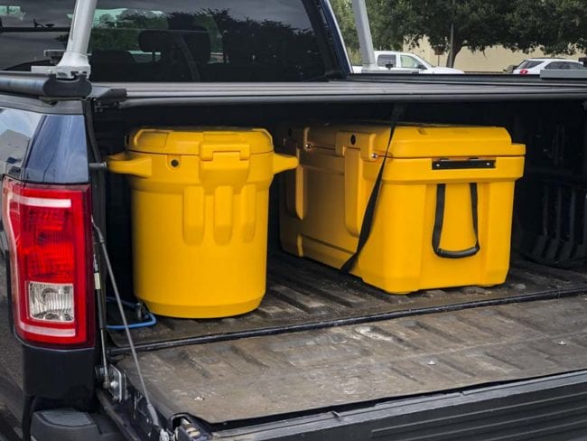 Dewalt 65-quart 5-gal water coolers