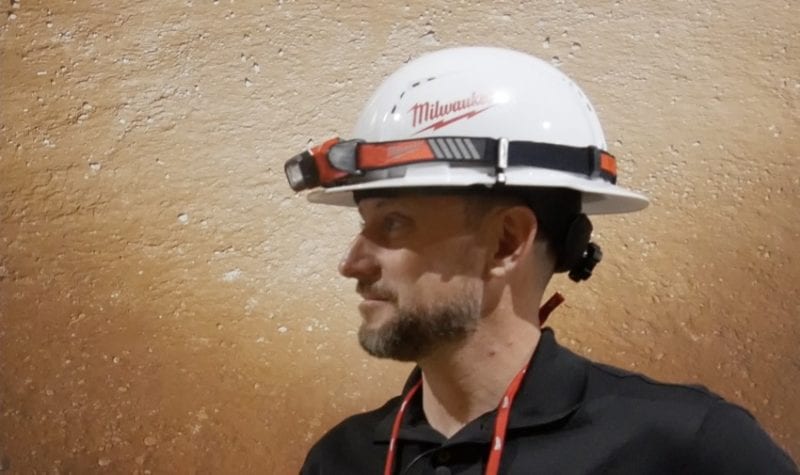 Milwaukee USB 360 VIS LED headlamp