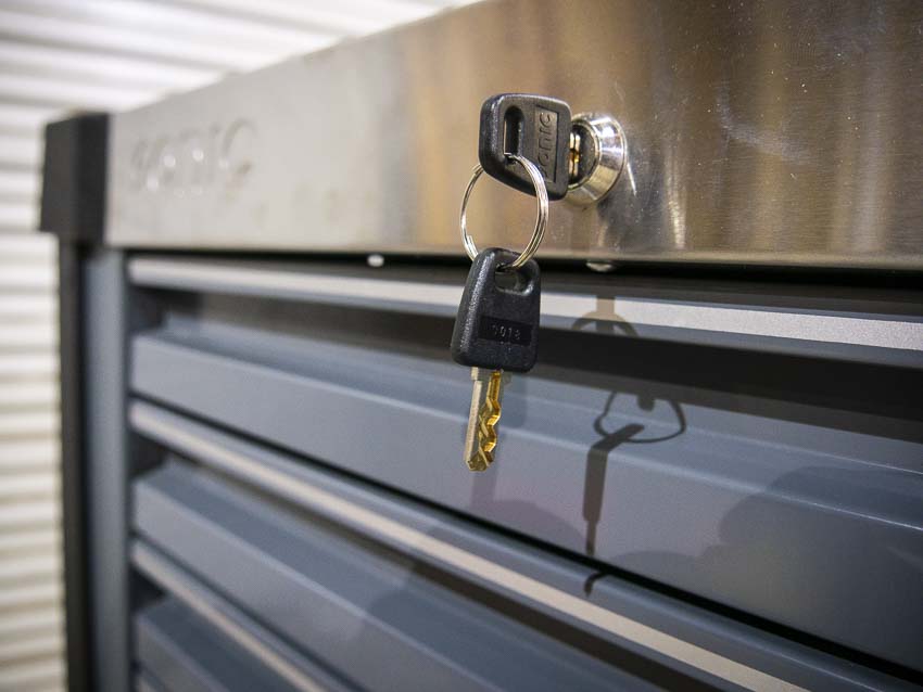 locking toolbox keys