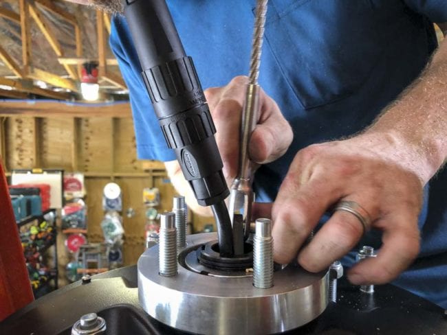 Hunter Industrial XP Fan motor cable