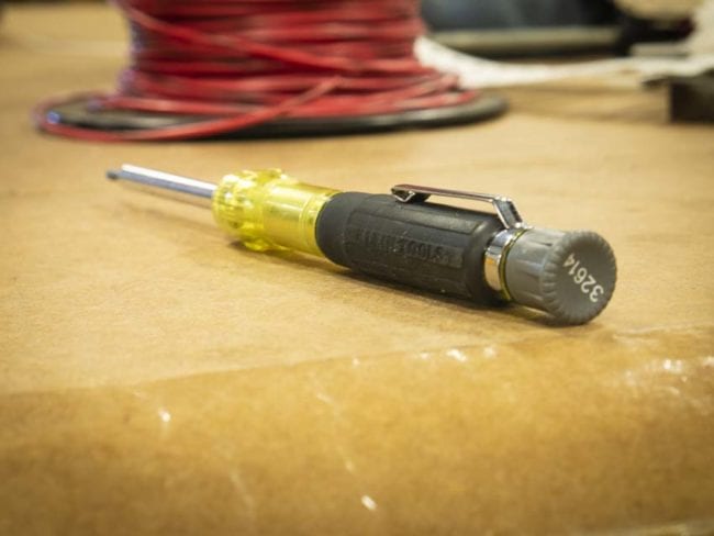 Klein Tools pocket electronics screwdriver