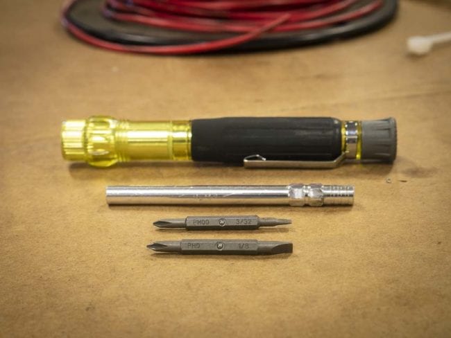 Klein pocket screwdriver pieces
